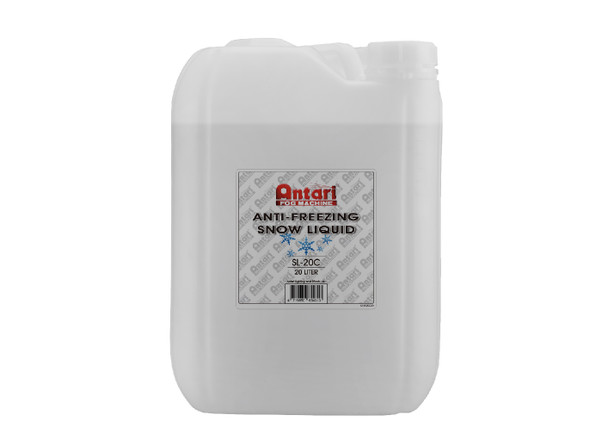 Antari 20L BOTTLE - ANTI-FREEZE SNOW FLUID - Works in low temps -10˚C/14˚F