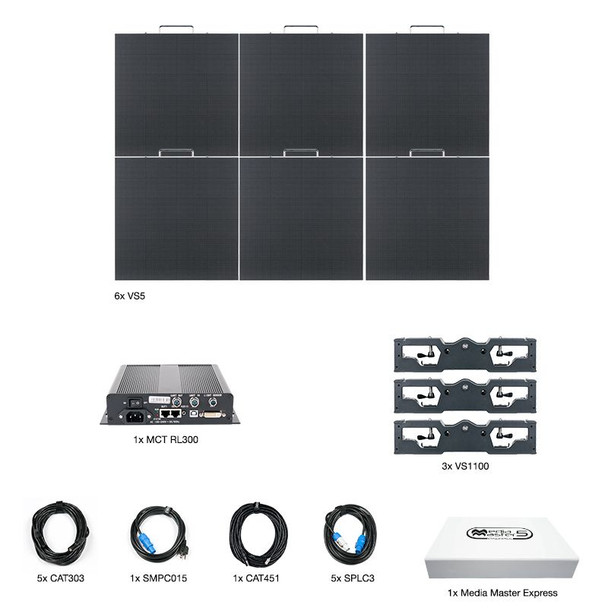 American DJ VS5 3X2 6pcs VS5 Video systems