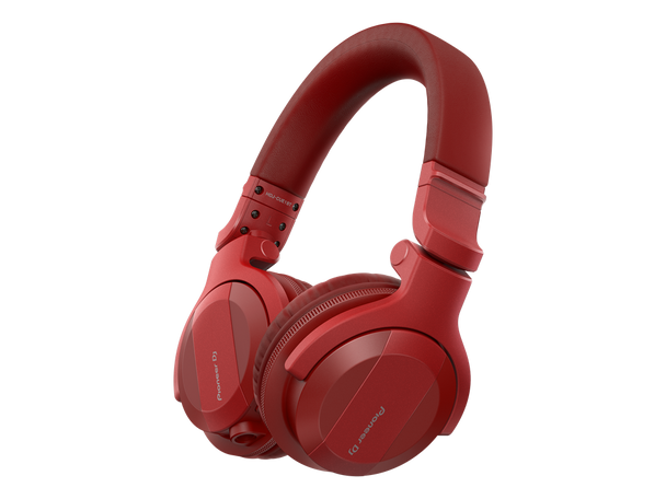 Pioneer DJ HDJ-CUE1BT-R On-Ear Headphones with Bluetooth + Wired capability - Red