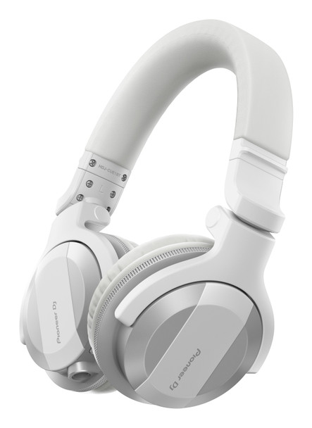 Pioneer DJ HDJ-CUE1BT-W On-Ear Headphones with Bluetooth + Wired capability - White