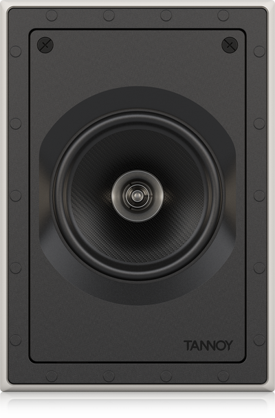 Tannoy TA-QCI 6DC IW-WH High-Performance 6" Dual Concentric Wall-Mount Loudspeaker for Installation Applications