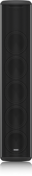 Tannoy TA-VLS5-BK Passive Column Array Loudspeaker with 5 Mid Range Drivers for Speech Only Installation Applications