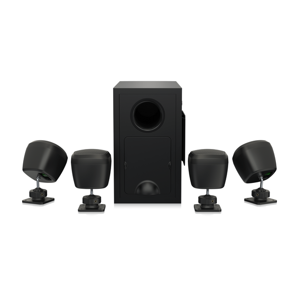 Tannoy Packaged Satellite-Subwoofer Loudspeaker System For Commercial Applications (Black)