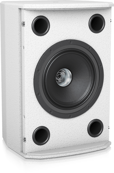 Tannoy TA-VXP6-WH 1,600 Watt 6" Dual Concentric Powered Sound Reinforcement Loudspeaker with Integrated LAB GRUPPEN IDEEA Class-D Amplification (White)