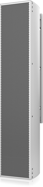 Tannoy TA-QFLEX 8 SYSTEM WH Digitally Steerable Powered Column Array Loudspeaker with 8 Independently Controlled Drivers, Integrated DSP and BeamEngine GUI Control for Installation Applications