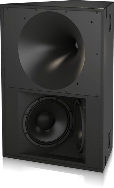 Tannoy TA-VQ 60-BK 3 Way Dual 12" Large Format Loudspeaker for High Performance Installation Applications