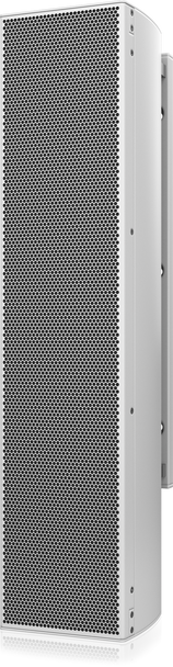 Tannoy TA-QFLEX 16 SYSTEM WH Digitally Steerable Powered Column Array Loudspeaker with 16 Independently Controlled Drivers, Integrated DSP and BeamEngine GUI Control for Installation Applications