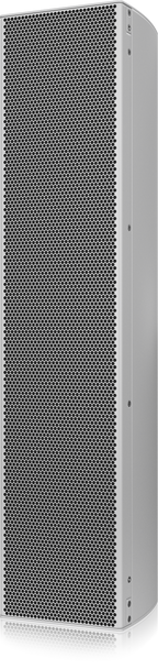 Tannoy TA-QFLEX 16WP SYSTEM WH Digitally Steerable Powered Column Array Loudspeaker with 16 Independently Controlled Drivers, Integrated DSP and BeamEngine GUI Control for Installation Applications (Weather Protected)