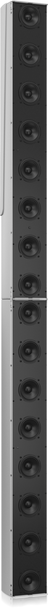 Tannoy TA-QFLEX 16LS-WP SYSTEM Digitally Steerable Powered Column Array Loudspeaker with 16 Independently Controlled Drivers, Integrated DSP and BeamEngine GUI Control for Life Safety Installation Applications (Weather Protected)