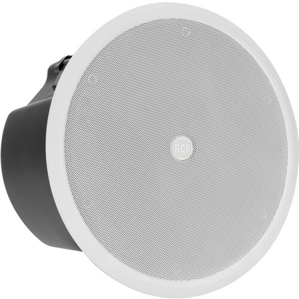 RCF CMR-60T-W 6" Two Way Ceiling Monitor Speaker w/Transformer (Wht) 80w