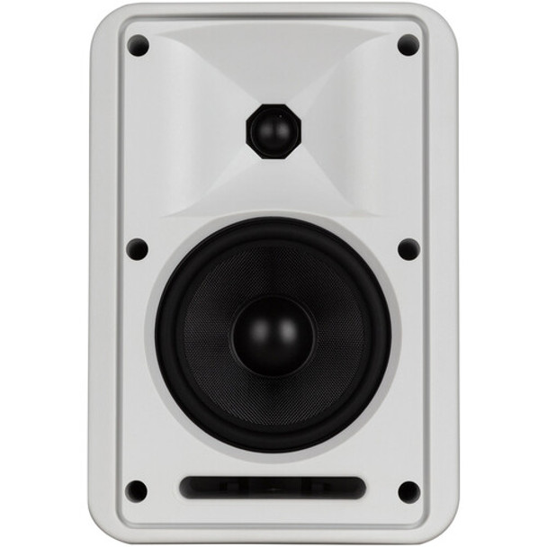 RCF MR50-T-W Two-Way Bass Reflex Speaker 5" w/ Transformer (Wht)