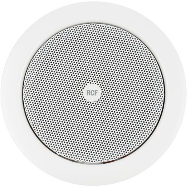 RCF PL68-EN Passive 6" Coaxial Ceiling Speaker (8 ohm/70V/Dog Ears)