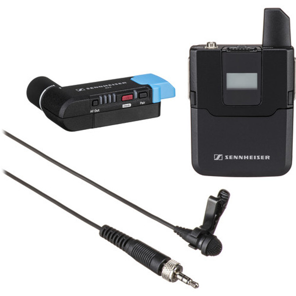 Sennheiser AVX-MKE2 SET Digital Camera-Mount Wireless Omni Lavalier Microphone System (1.9 GHz)