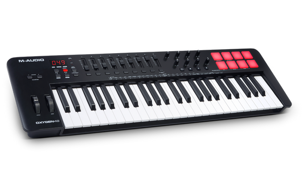 M-Audio OXYGEN49MKV USB MIDI Controller with Smart Controls and Auto-Mapping