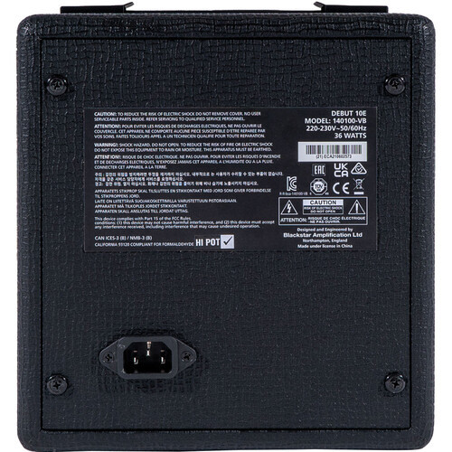 Blackstar Debut 10 in Black