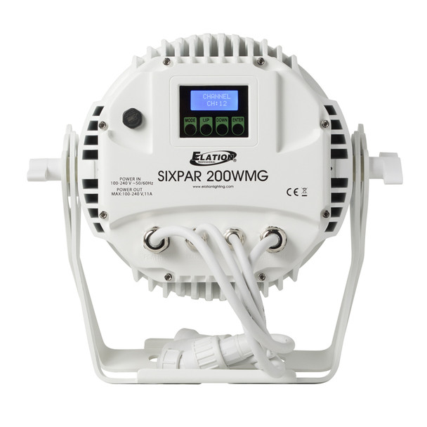 Elation Professional SixPar 200WMG White Marine Grade IP65