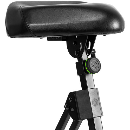 Gravity Stands Height Adjustable Stool with Footrest