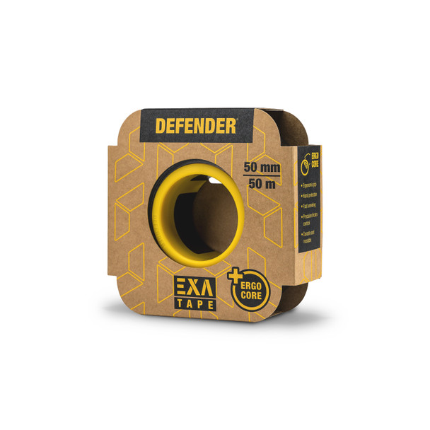 Defender EXA-TAPE® with ERGO-Core Black Glossy, 50 mm x 50 m