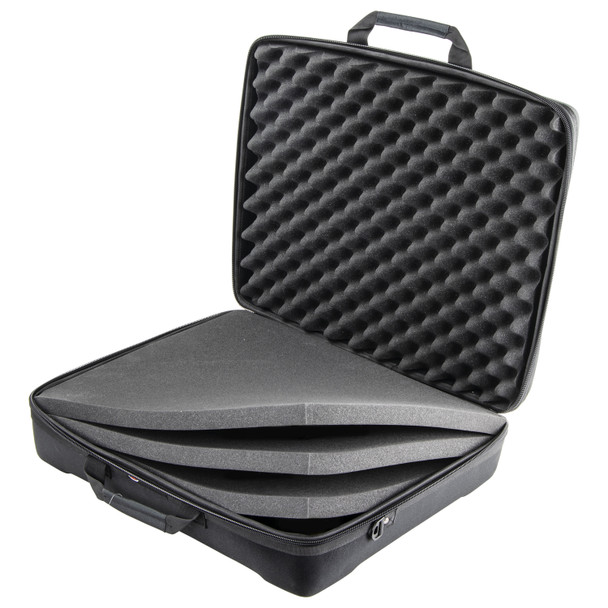 Odyssey BMSUNI2 STREEMLINE SIZE  MEDIUM UNIVERSAL DJ MIXER/ MEDIA PLAYER / UTILITY EVA CASE WITH PLUCK FOAM INTERIOR(EMPTY INTERIOR DIMENSIONS: 21.75" x 13.5" x 5.5")