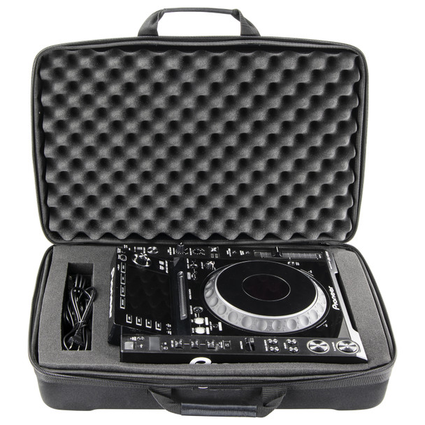 Odyssey BMSUNI2 STREEMLINE SIZE  MEDIUM UNIVERSAL DJ MIXER/ MEDIA PLAYER / UTILITY EVA CASE WITH PLUCK FOAM INTERIOR(EMPTY INTERIOR DIMENSIONS: 21.75" x 13.5" x 5.5")