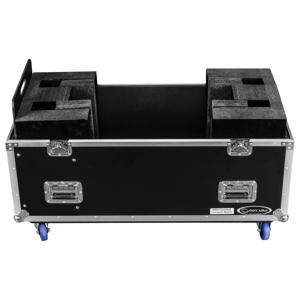 Odyssey FZ2FSM40W UNIVERSAL DUAL 40-43" FLAT SCREEN MONITOR CASE WITH WHEELS