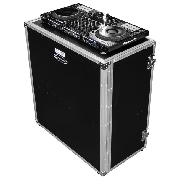 Odyssey FZF33362T 33" WIDE X 36" TALL DUAL PLATFORM DJ FOLD-OUT STAND