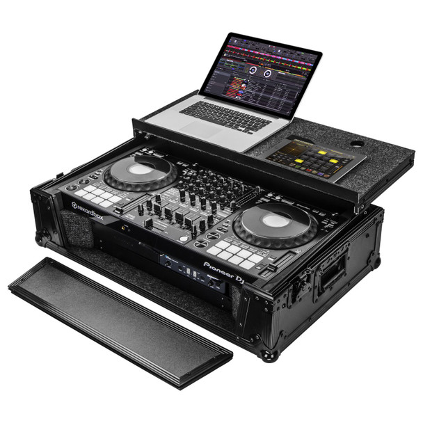 Odyssey FZGSDDJ1000WBL BLACK LABEL PIONEER DDJ-1000/1000SRT DJ CONTROLLER GLIDE STYLE CASE WITH WHEELS