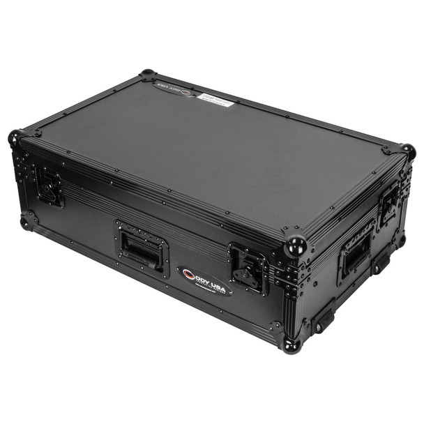 Odyssey FZGSDDJ1000WBL BLACK LABEL PIONEER DDJ-1000/1000SRT DJ CONTROLLER GLIDE STYLE CASE WITH WHEELS