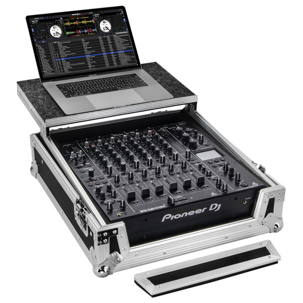 Odyssey FZGSDJMV10 PIONEER DJM-V10 ATA FLIGHT CASE WITH GLIDE LAPTOP PLATFORM