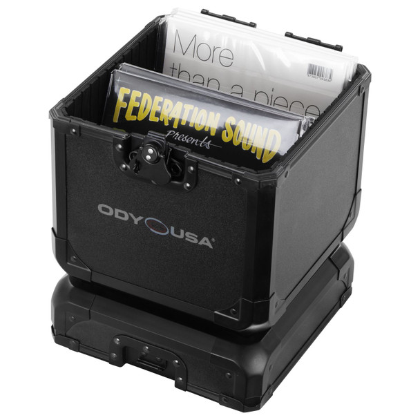 Odyssey K7060BL Black KROM 7-inch Vinyl Record Case