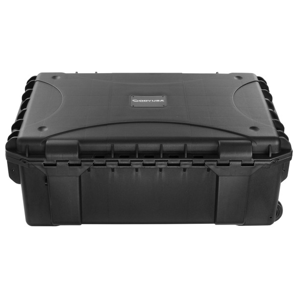 Odyssey VU251509HW WATERTIGHT & DUSTPROOF CASE WITH PULLOUT HANDLE AND WHEELS INTERIOR DIMS.: 25.5" x 15.75" x 9"