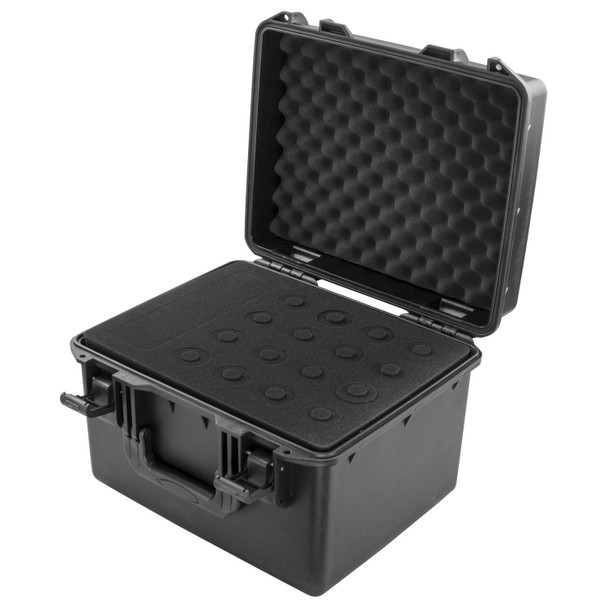 Odyssey VUMIC16 WATERTIGHT & DUSTPROOF MICROPHONE CASE HOLDS UP TO 16 MICS