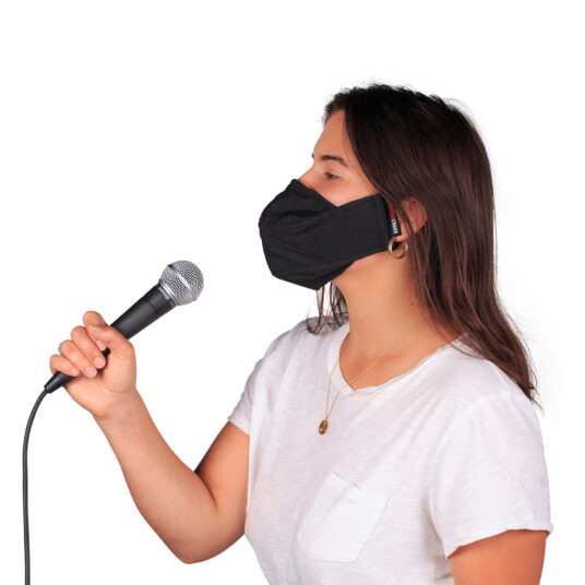 Gator Cases GBOMSNGRMSK-S Gator Cases Triple-Layered Singing Mask in Size Small