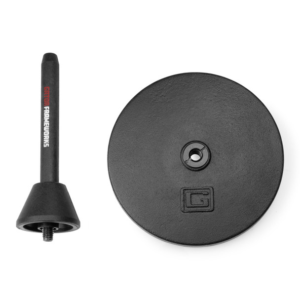 Gator Cases GFW-BNO-CLRFLU Weighted Round Base Upright Stand for Clarinet or Flute Gator Cases GFW-BNO-CLRFLU Weighted Round Base Upright Stand for Clarinet or Flute