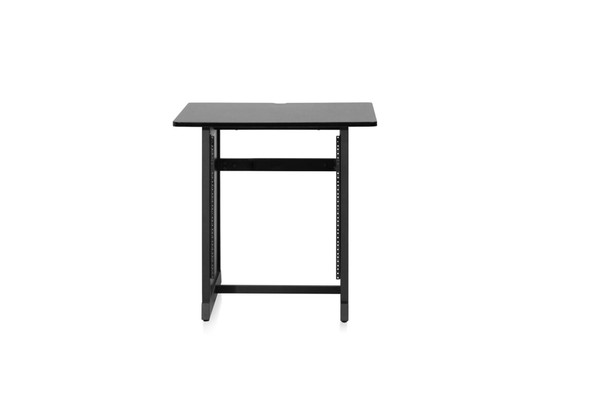 Gator Cases GFW-DESK-RK Content Creator Furniture Series 12U Studio Rack Table in Black Finish