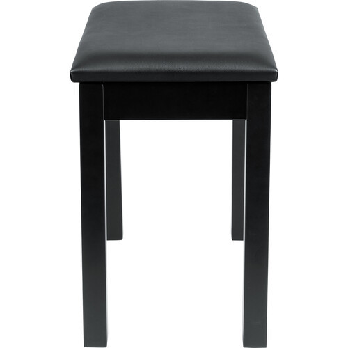 Gator Cases GFW-KEYBENCH-WDBK Traditional Wooden Keyboard & Piano Bench in Black