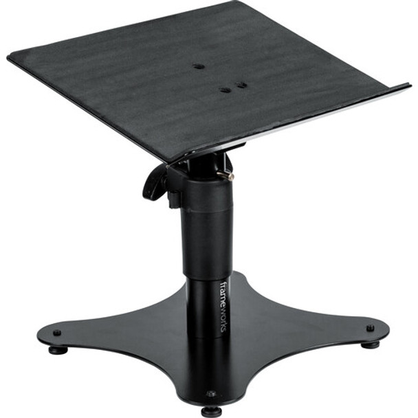 Gator Cases GFWLAPTOP2000 Universal Laptop Desktop Stand with Adjustable Height & Weighted Base