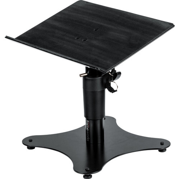 Gator Cases GFWLAPTOP2000 Universal Laptop Desktop Stand with Adjustable Height & Weighted Base