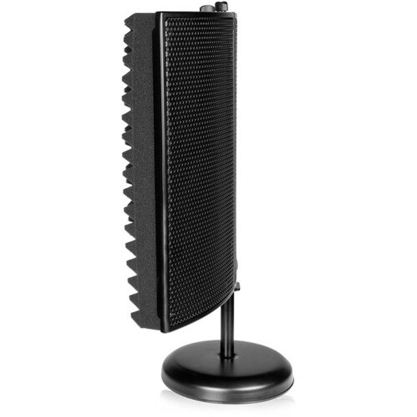 Gator Cases GFW-MICISO1216 Frameworks Portable Desktop 12 x 16 Microphone Isolation Shield with Round Base Stand