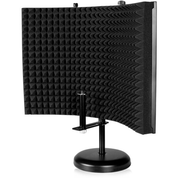 Gator Cases GFW-MICISO1216 Frameworks Portable Desktop 12 x 16 Microphone Isolation Shield with Round Base Stand