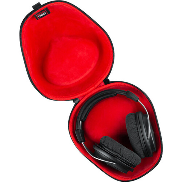 Gator Cases G-HEADPHONE-CASE Molded Case for Folding & Non-Folding Headphones  Black Color