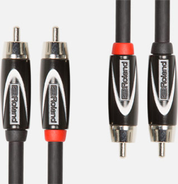 Roland Professional RCC-15-2R2R 15FT / 4.5M INTERCONNECT CABLE, DUAL RCA-RCA 