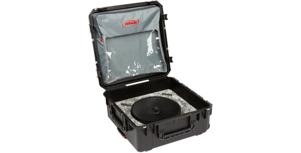SKB 3i-2424-CF22 iSeries Cymbal Flyer with Head storage, locking TSA latches, wheels