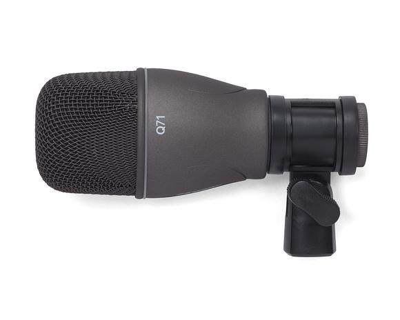 Samson SADK707 Drum Mic 7-Kit: (1) Q71 kick mic (4) Q72 Snare/Tom