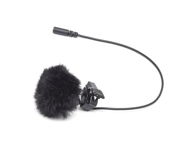 Samson SALM7B Unidirectional Lavalier Microphone, 1/8" (3.5mm), Hirose 4-Pin, Switchcraft TA3F and TA4F cables, windscreens, mic clip, and carry case