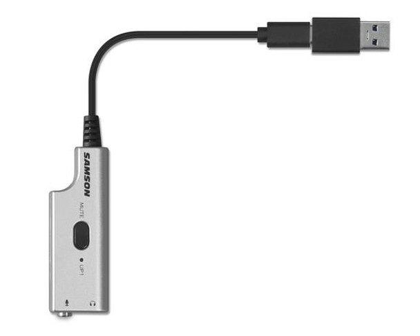 Samson SALMU1 LM8 Lavalier Mic with UP1 USB Adapter