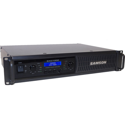 Samson SASXD7000 2 x 1000 watts (4 ohms) Power Amplifier with DSP