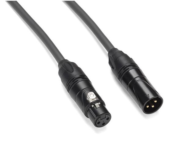  Samson SATPMQ30 30' XLR Quad Core Microphone Cable, Gold Plug