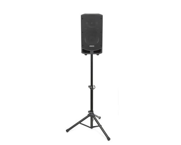 Samson SAXP310W-D Portable PA - 300 watts, 2-way, 10" Woofer, Bluetooth, (Con 88) UHF Wireless Q7 HH mic (rechargeable battery) - D Band Wireless