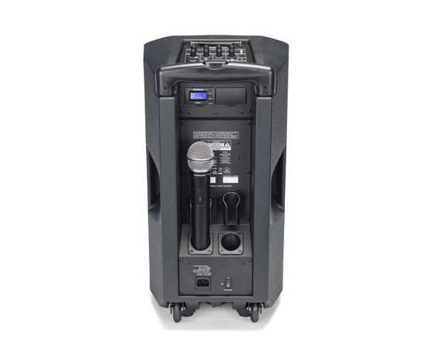 Samson SAXP310W-K Portable PA - 300 watts, 2-way, 10" Woofer, Bluetooth, (Con 88) UHF Wireless Q7 HH mic (rechargeable battery) - K Band Wireless Samson SAXP310W-K Portable PA - 300 watts, 2-way, 10" Woofer, Bluetooth, (Con 88) UHF Wireless Q7 HH mic (rechargeable battery) - K Band Wireless